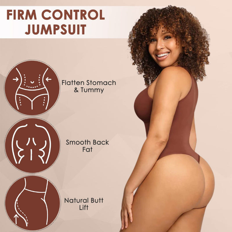 Body-shaping suit in one piece